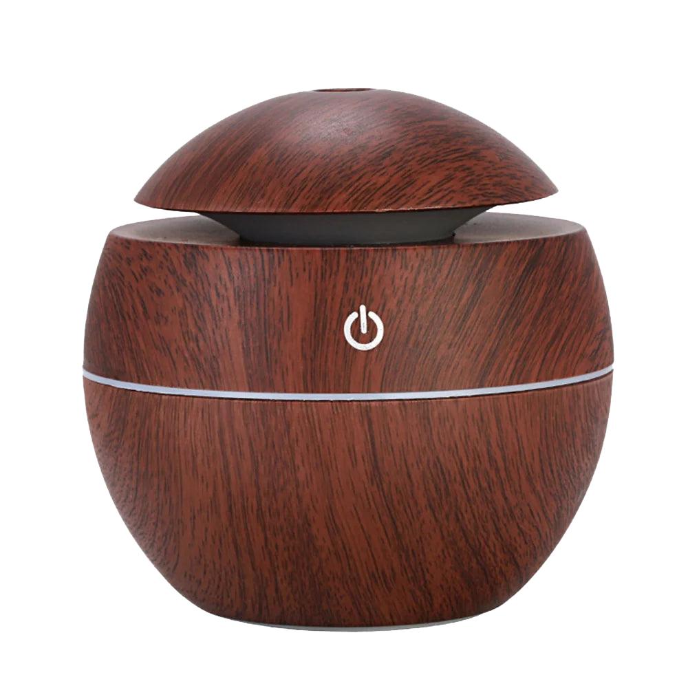 Humidifier Electric Air Aroma Diffuser Wood Ultrasonic