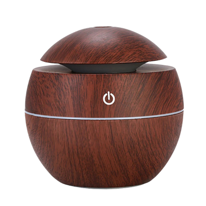 Humidifier Electric Air Aroma Diffuser Wood Ultrasonic