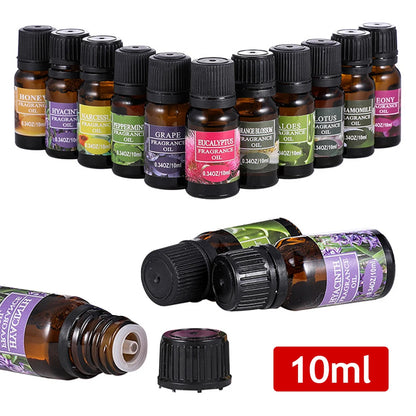 10ml Car Perfume Refill Air Freshener Natural Plant Essential Oil Aroma Diffuser Fragrance Humidifier Essential Oil Freshener